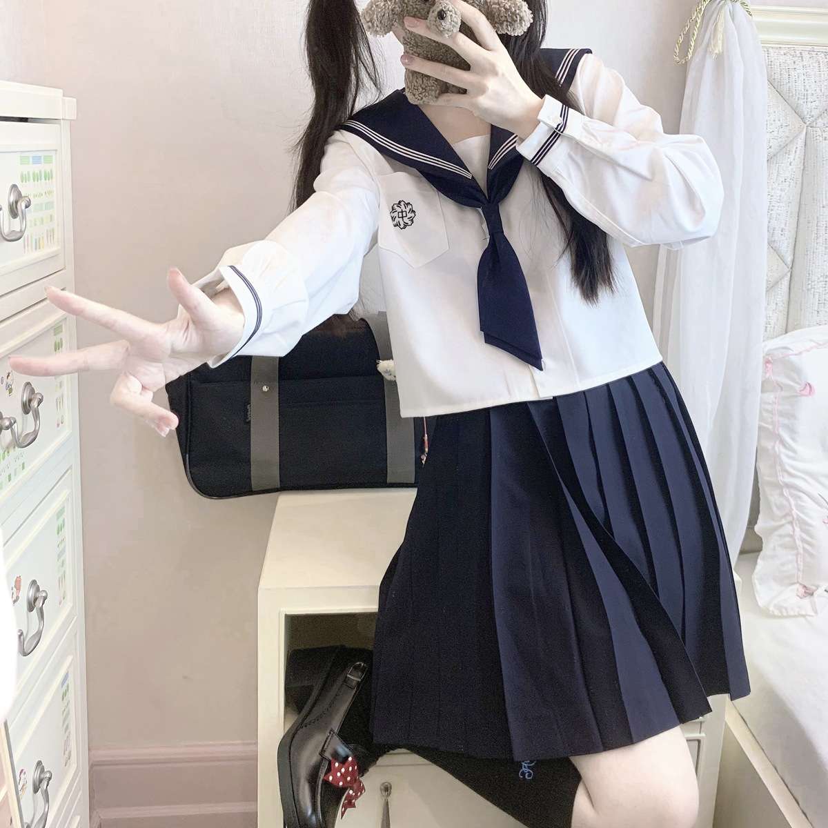 セーラー服 クラシック風 上下セット