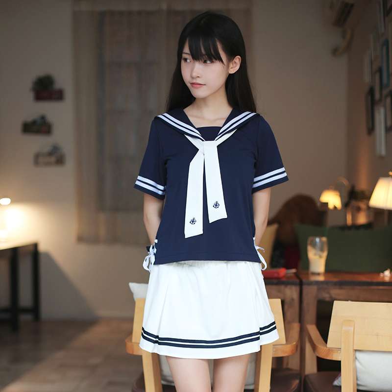セーラー服 清楚可愛い学園風 上下セット