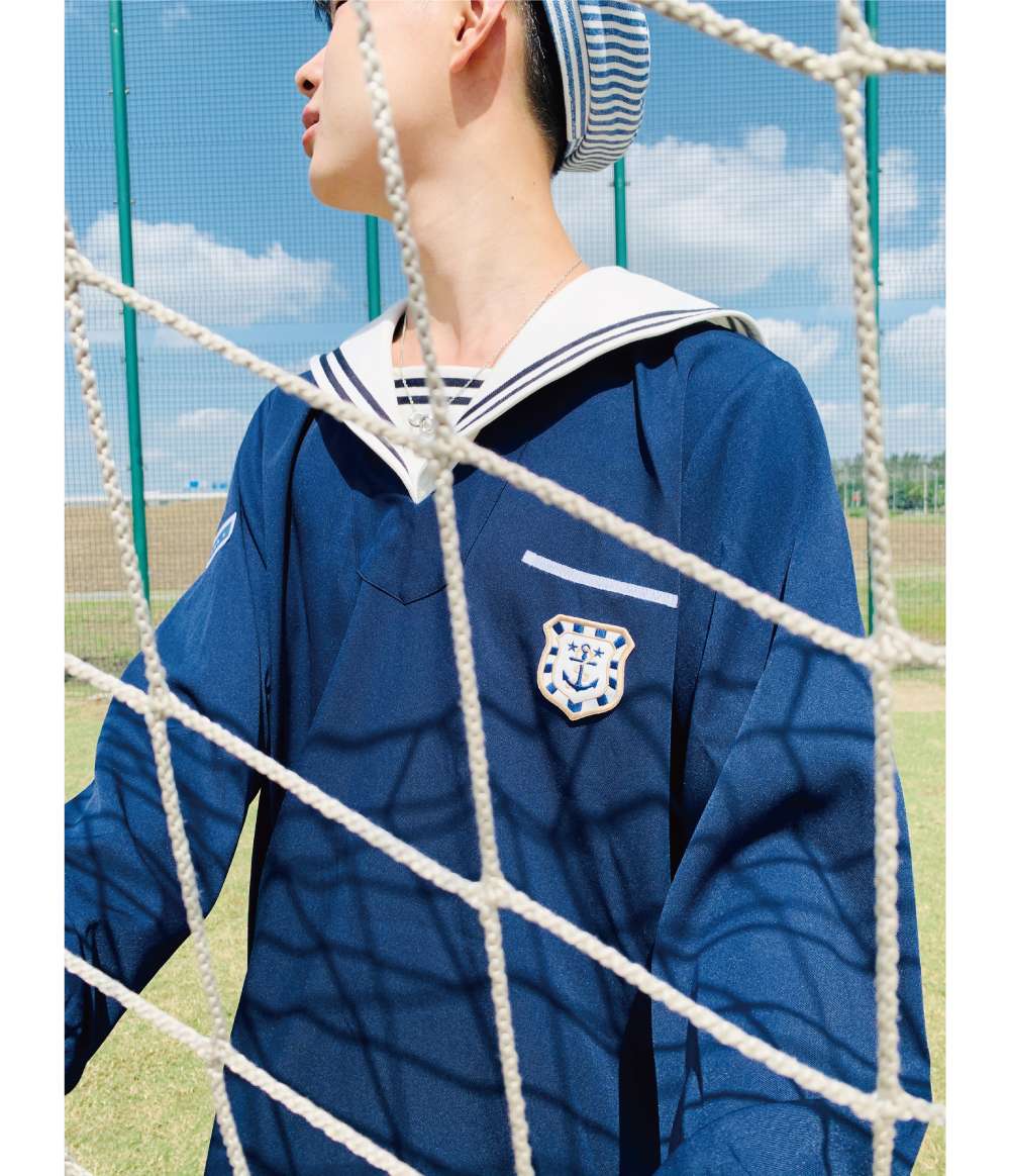 セーラー服 マリンテイスト セーラーカーディガン