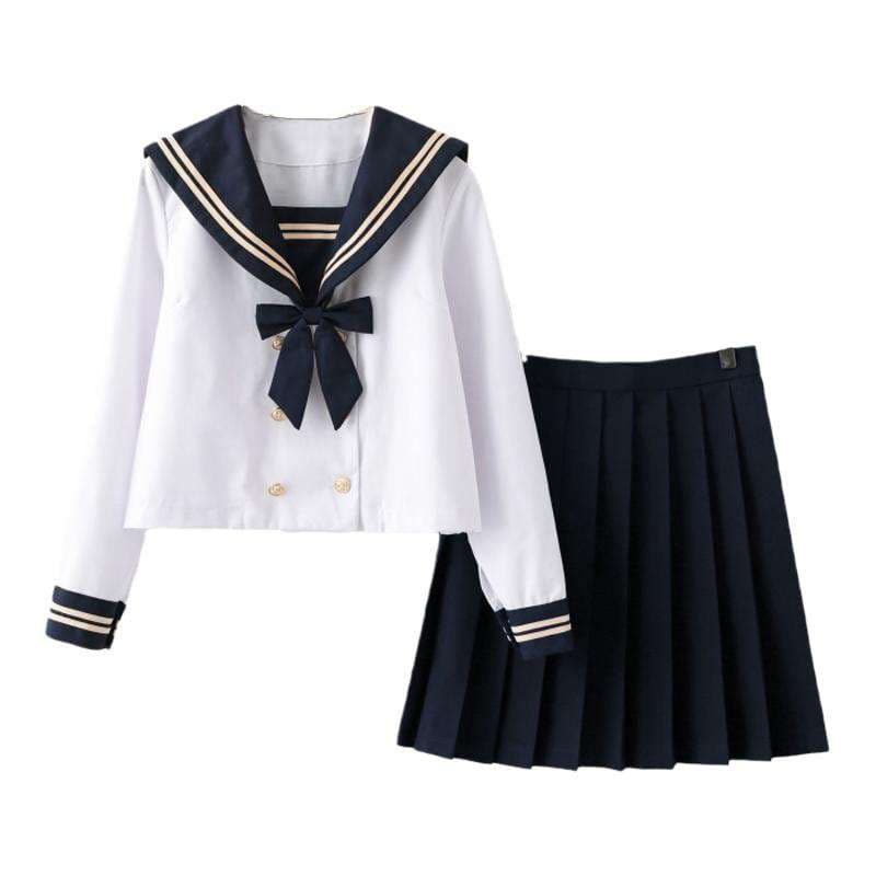 セーラー服 清楚可愛い制服風セーラーコスチューム