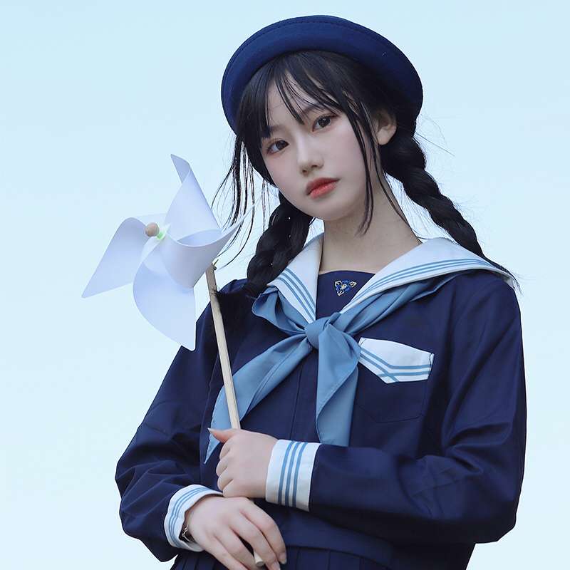 セーラー服 清楚な学生風 コスプレ衣装