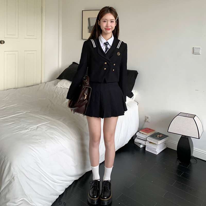 セーラー服 学生風 ジャケット