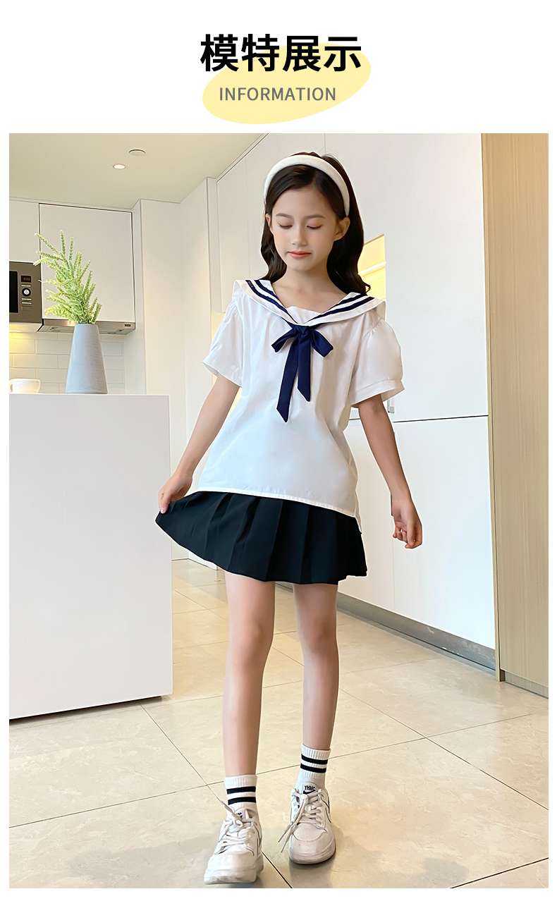 セーラー服 キッズ スタイル 夏制服セット