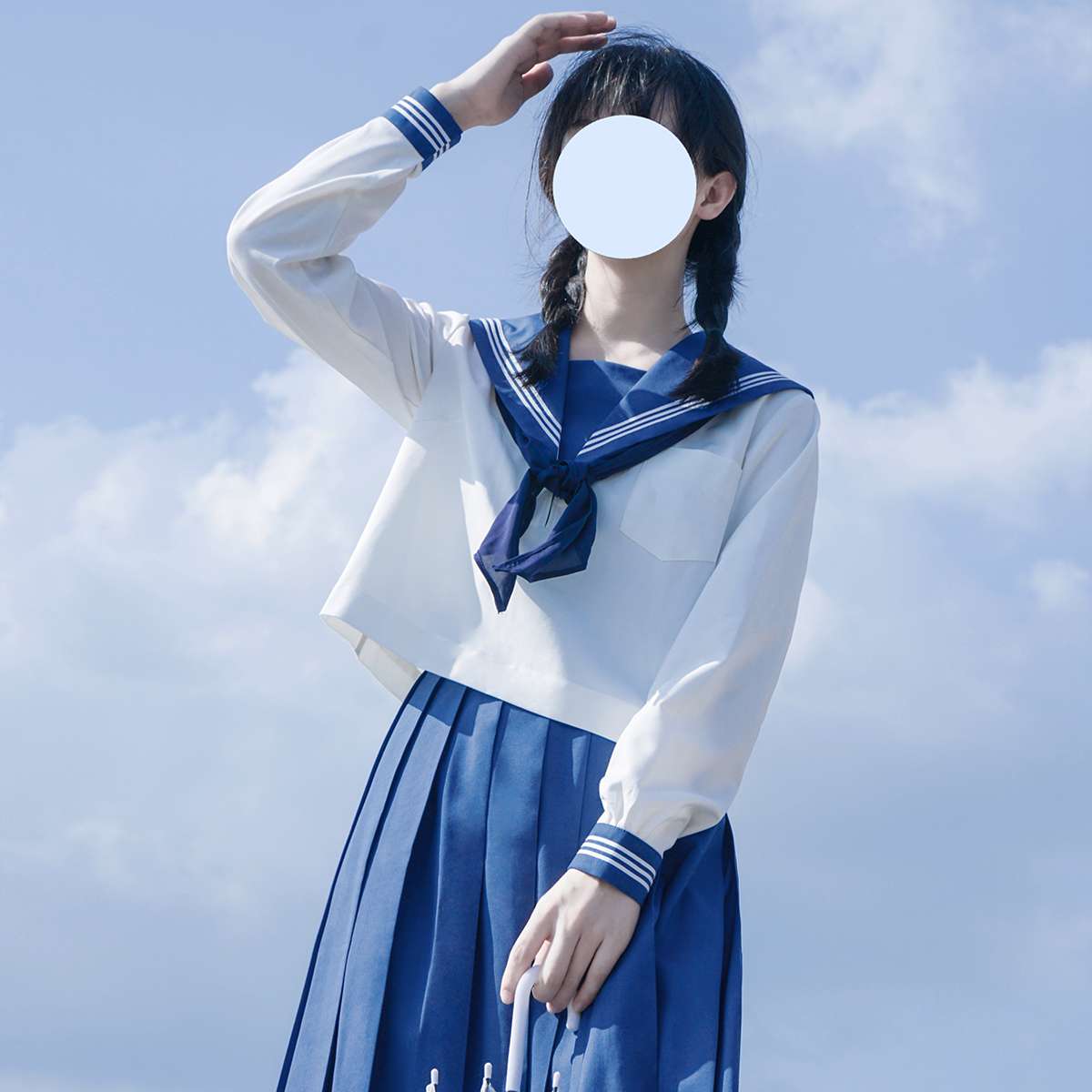 セーラー服 清涼感溢れる 上下セット