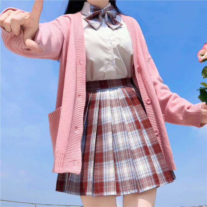 セーラー服 季節に合わせて着回せるプレッピー制服風コーデセット