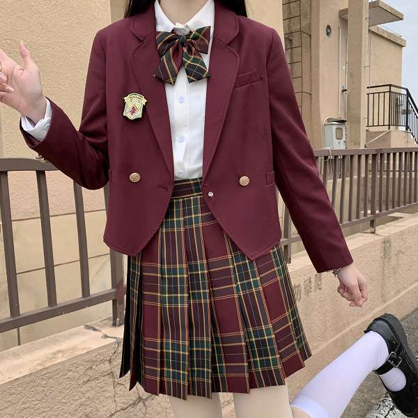 セーラー服 学園風制服 プリーツスカートセット
