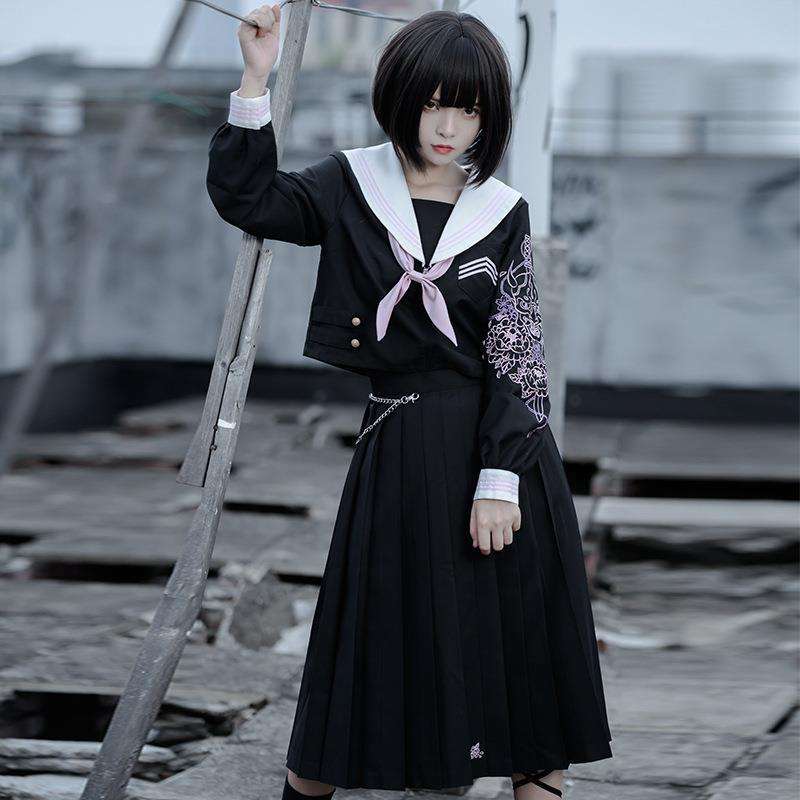 セーラー服 戦闘系 コスプレ衣装 長袖版