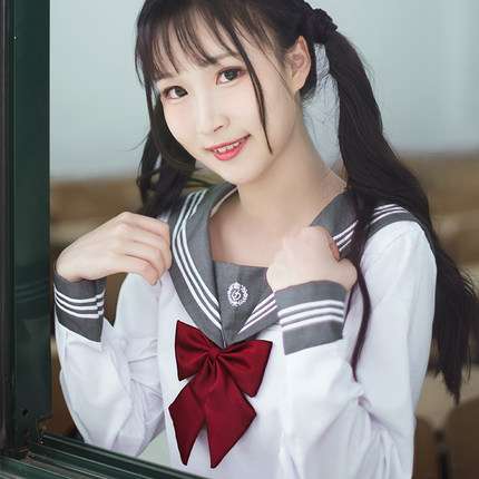 セーラー服 リボンの学生 大きいサイズあり