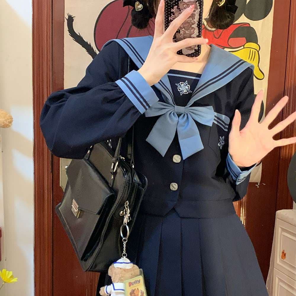 セーラー服 ブルーリボンセーラーワンピース