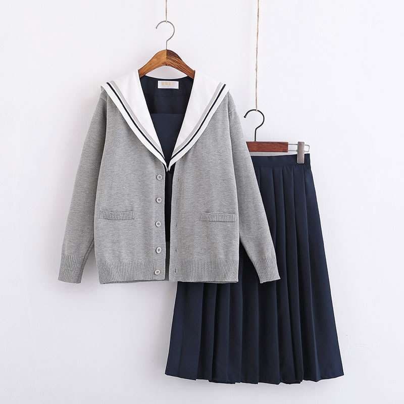 セーラー服 シックなデザインの 上下セット