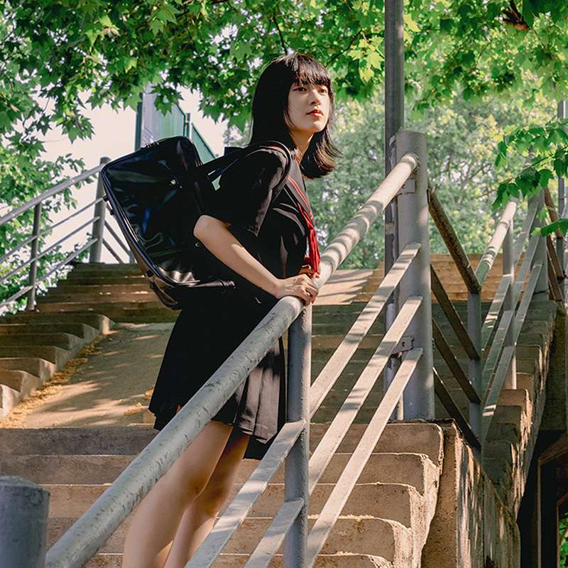 セーラー服 赤リボン 上下セット