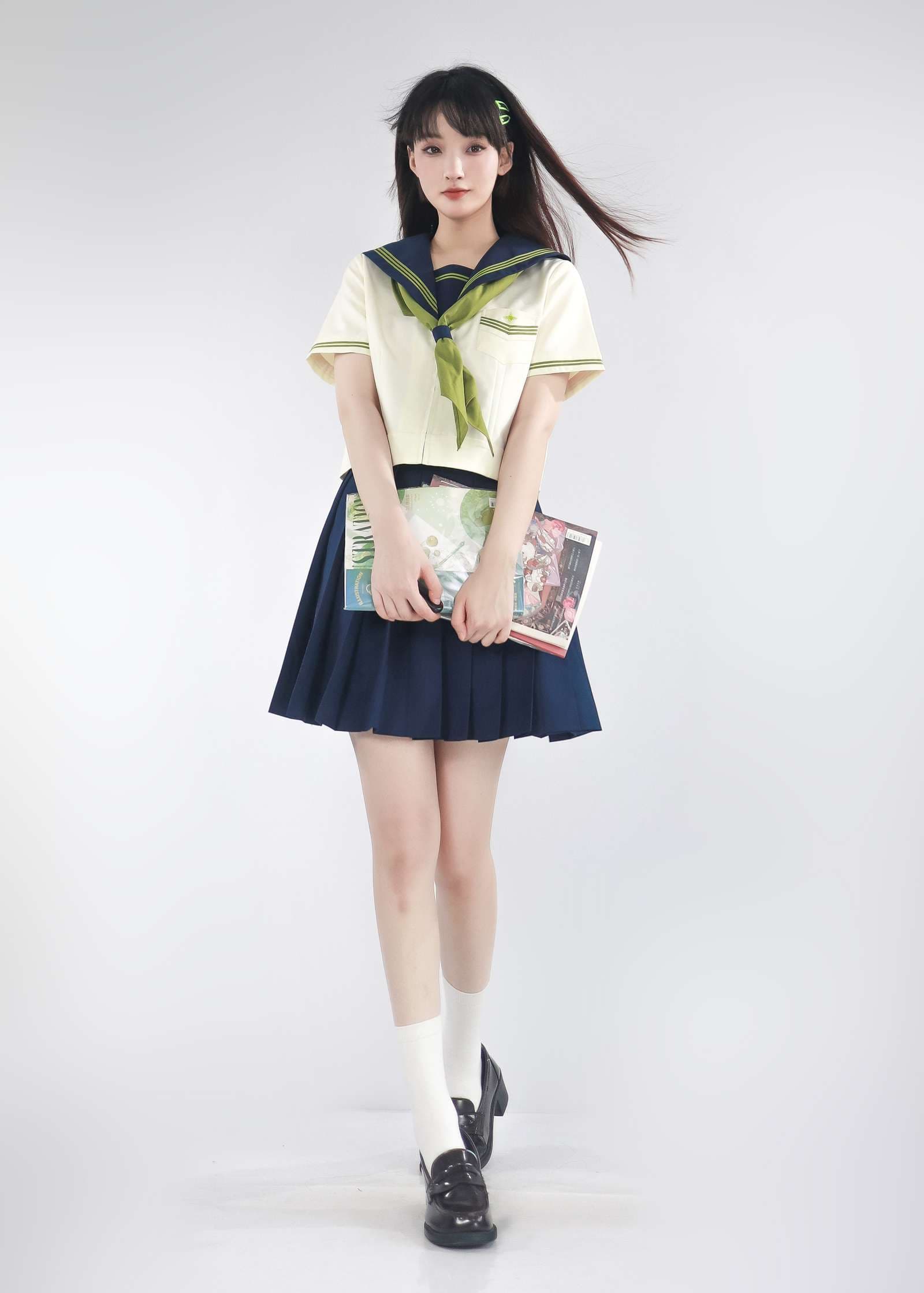 セーラー服 クラシックネイビー 制服セット