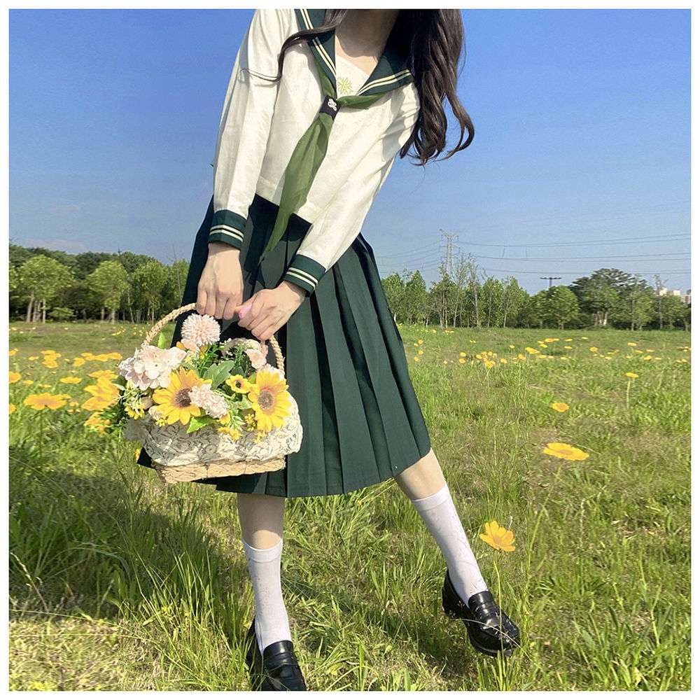 セーラー服 さわやか学園風 上下セット