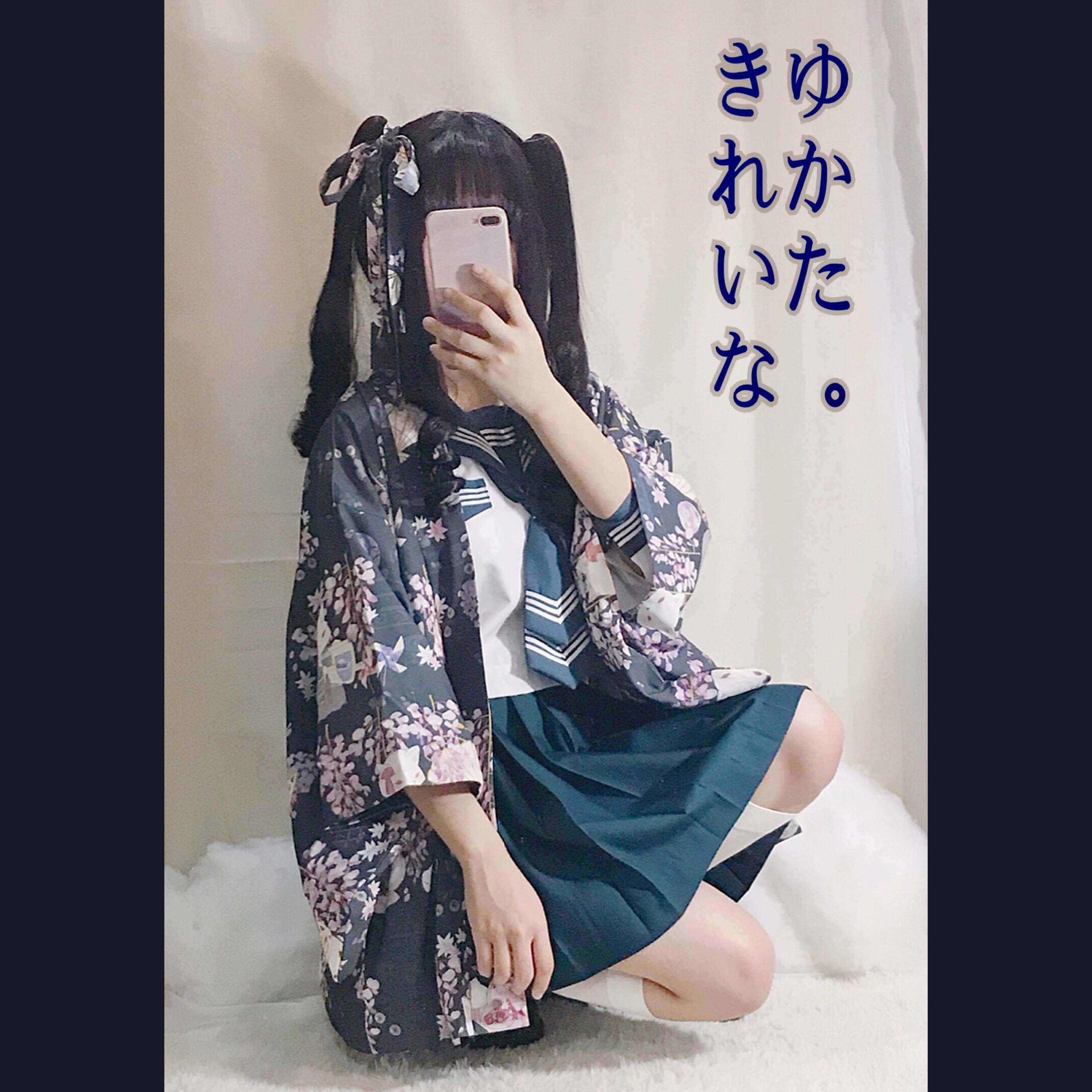 セーラー服 桜舞う和風 コーデセット