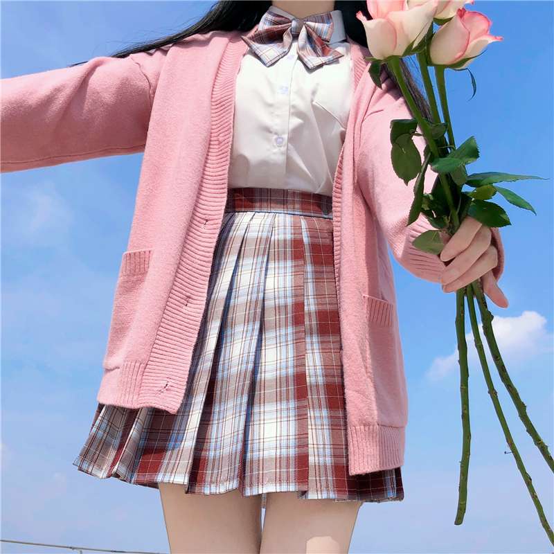 セーラー服 季節に合わせて着回せるプレッピー制服風コーデセット