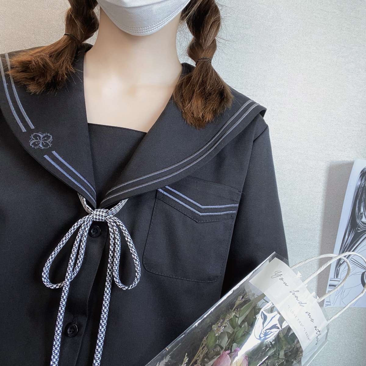 セーラー服 可愛い制服風トップス