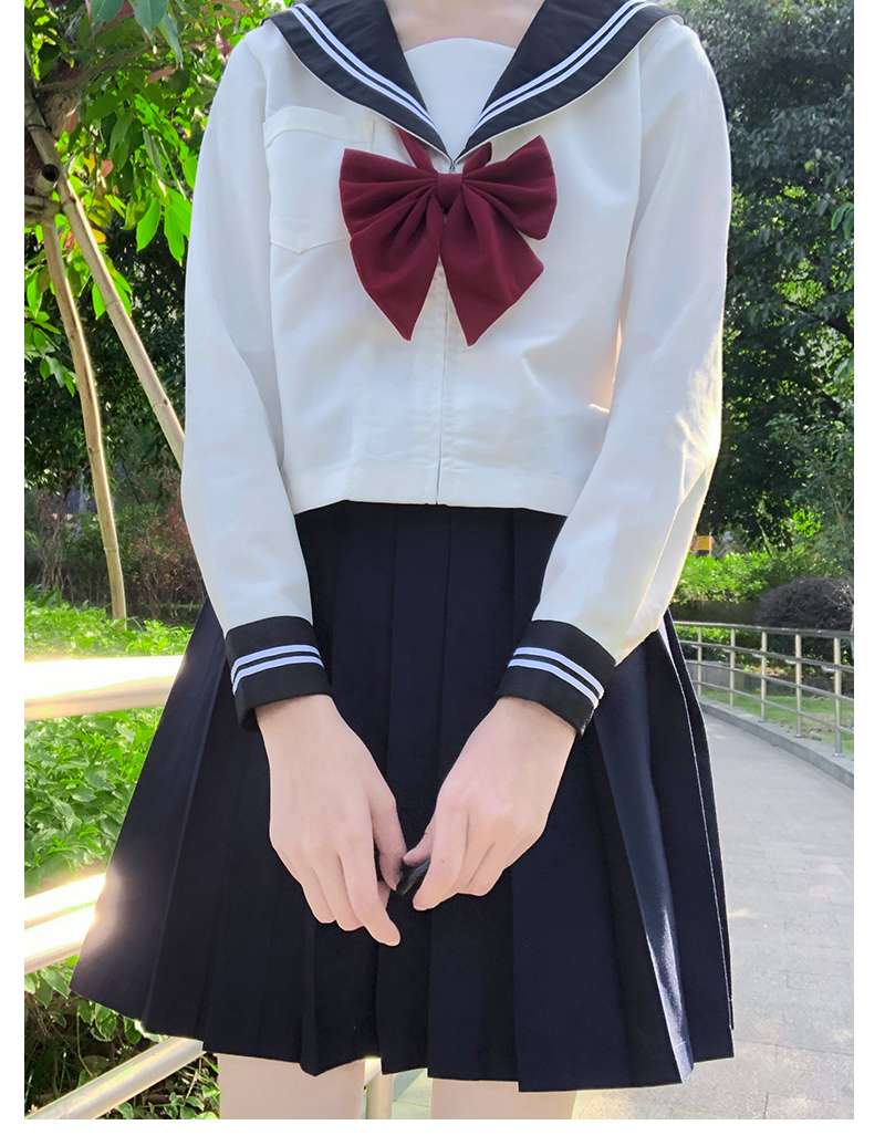 セーラー服 クラシック 白黒コンビ制服