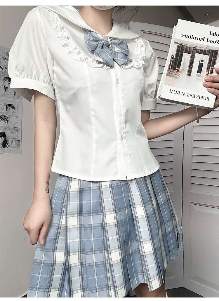 セーラー服 フリル襟 上着