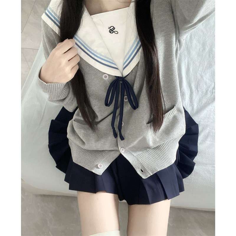 セーラー服 セーラー風学生服 カーディガンセット