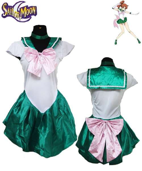 セーラー服 セーラームーン風 戦士コスプレ衣装セット