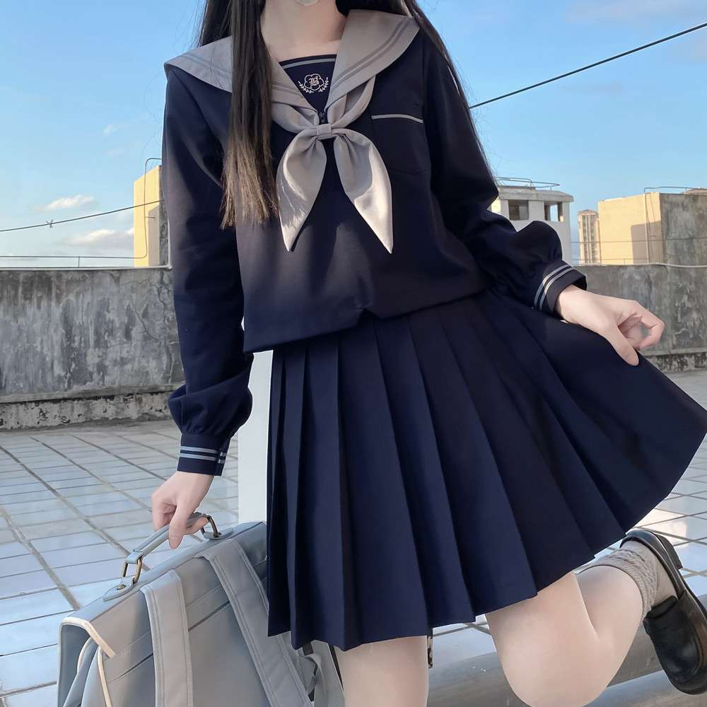 セーラー服 クラシック プリーツスカートセット