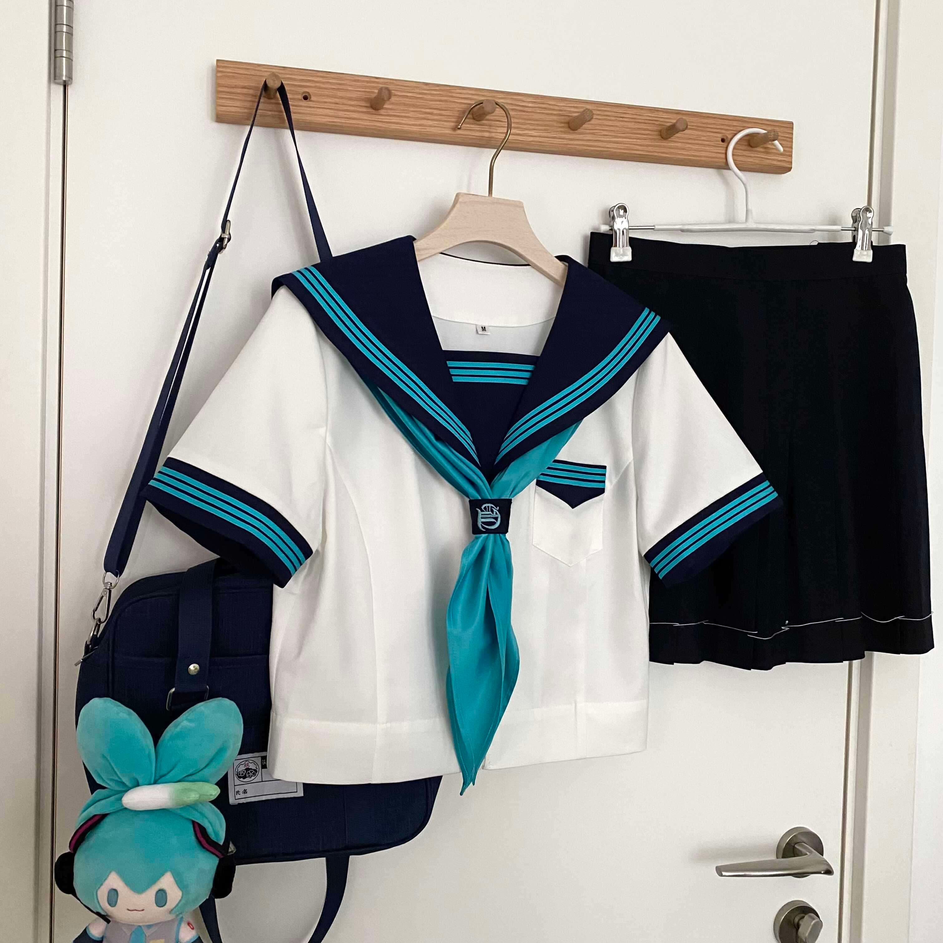 セーラー服 モダンセーラー制服 ターコイズブルー