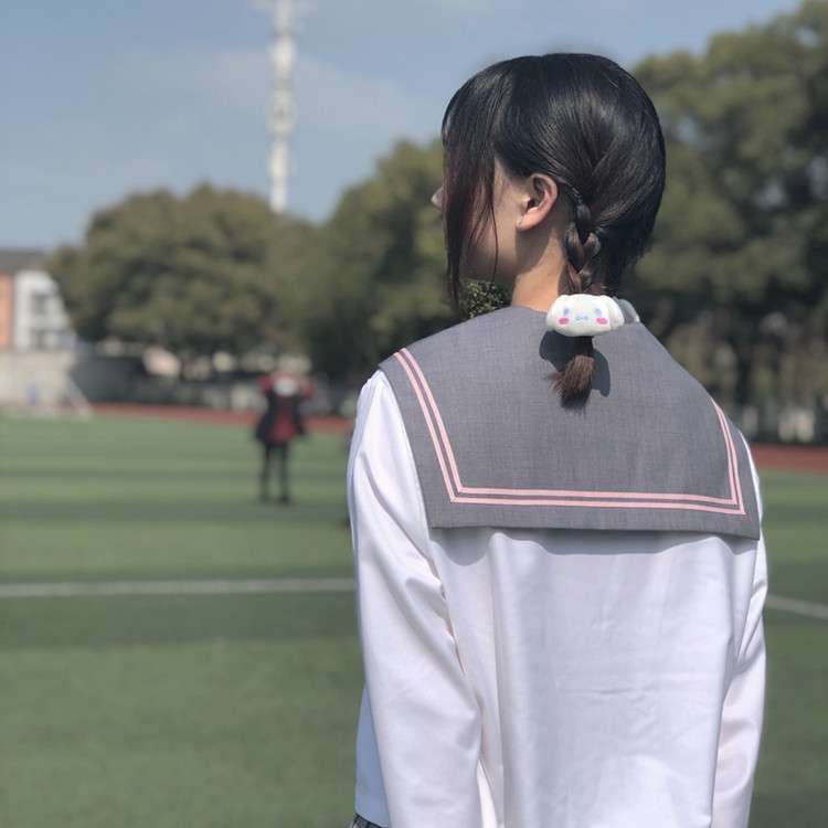 セーラー服 可愛いグレー系 制服セット