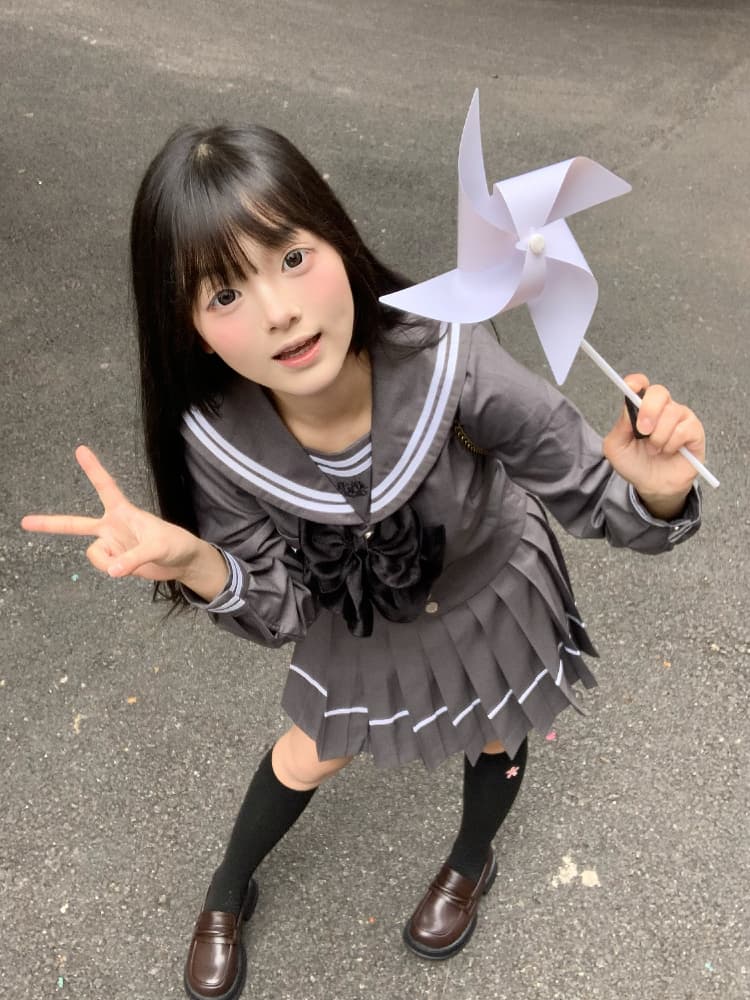セーラー服 クラシカル リボン セーラートップス