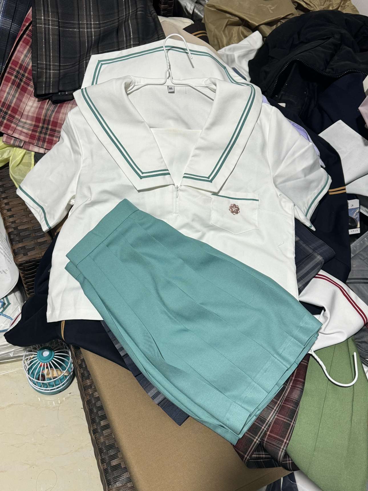 セーラー服 清楚な夏の制服風 セット