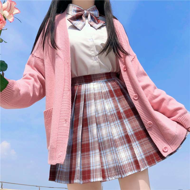 セーラー服 季節に合わせて着回せるプレッピー制服風コーデセット