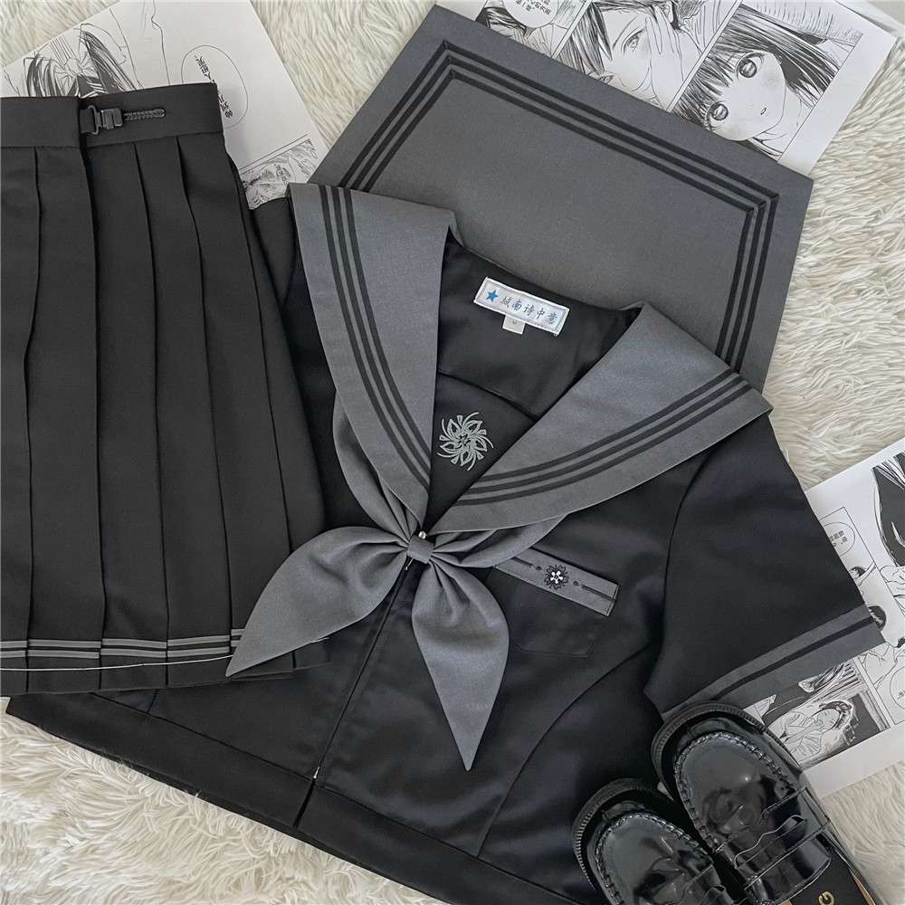 セーラー服 グレーアクセント セット