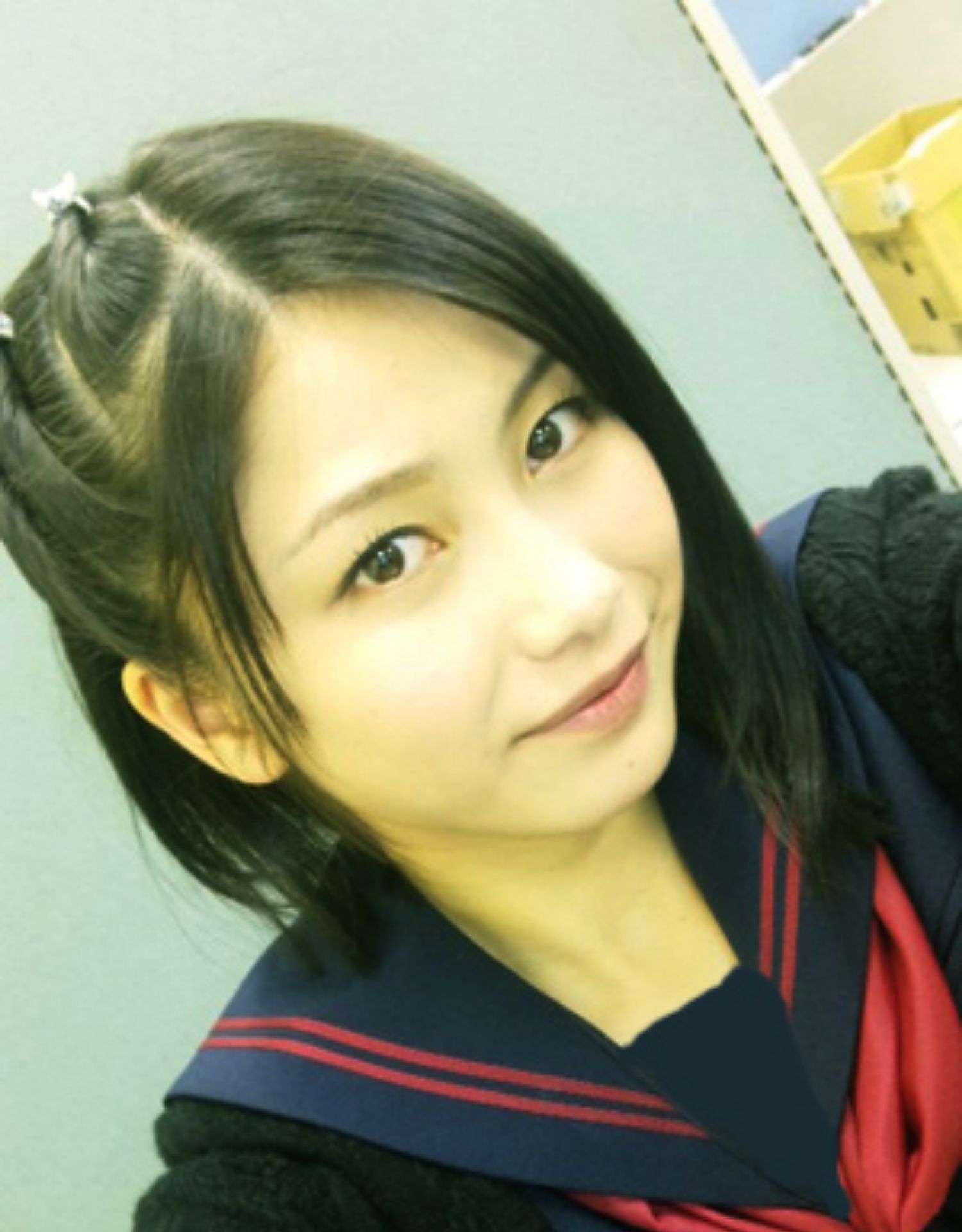 セーラー服 クラシック 赤リボン付き