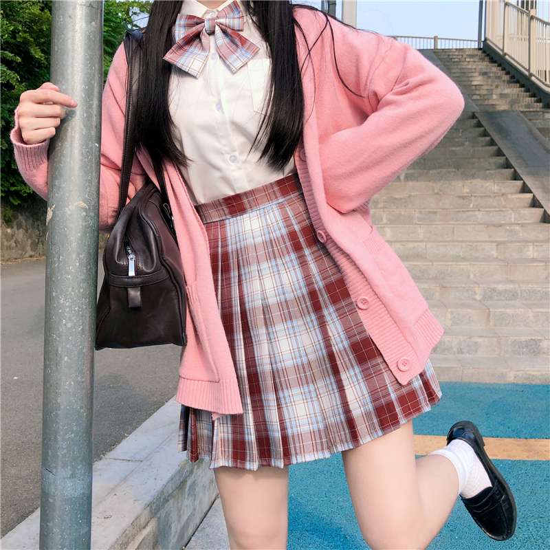 セーラー服 季節に合わせて着回せるプレッピー制服風コーデセット