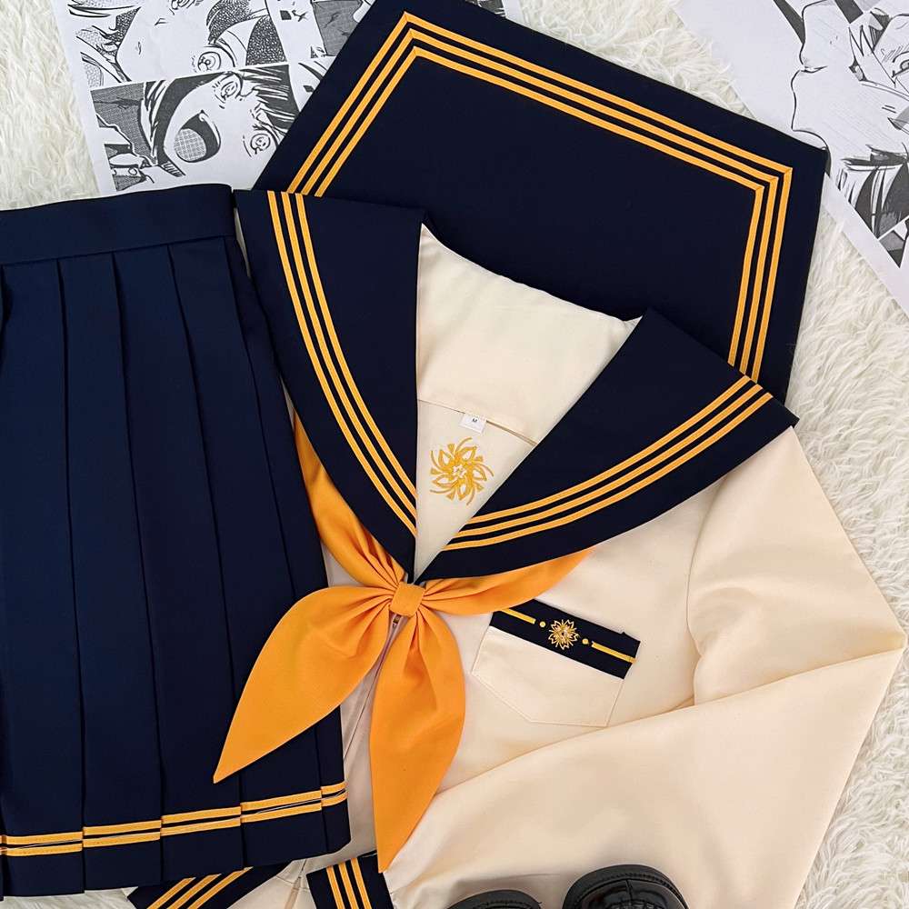 セーラー服 海軍風アニメ制服セット