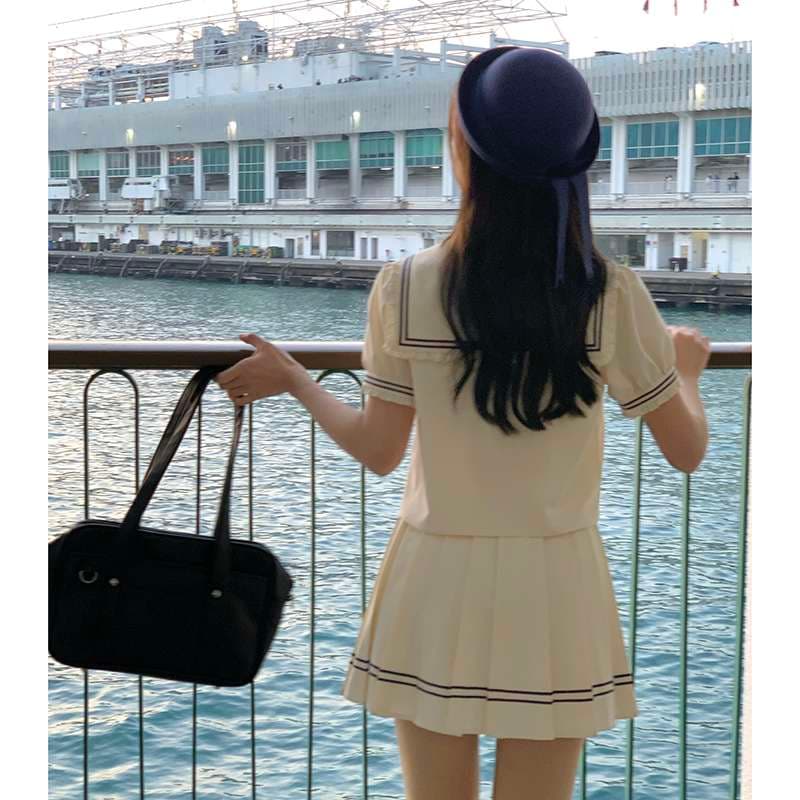 セーラー服 可愛い海辺の セット
