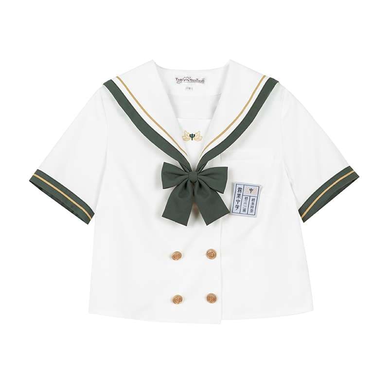 セーラー服 グレープリーツスカート 制服セット