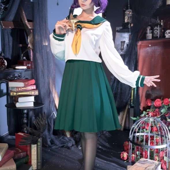 セーラー服 清楚な学園風 ワンピース