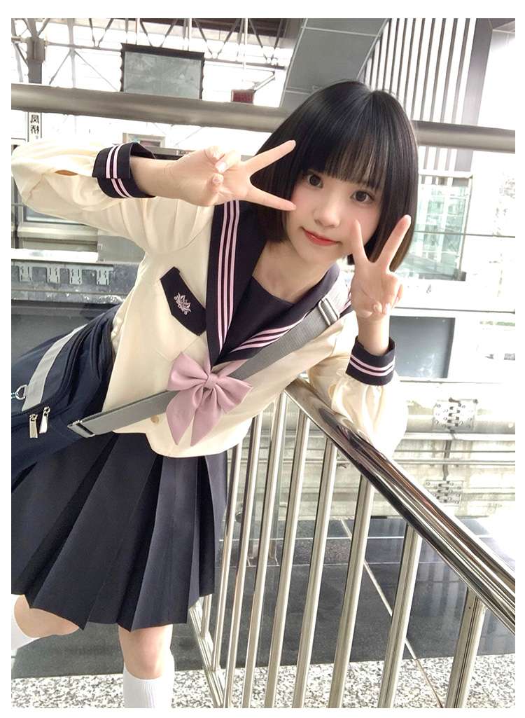 セーラー服 清楚可愛い学園風 コスプレセット