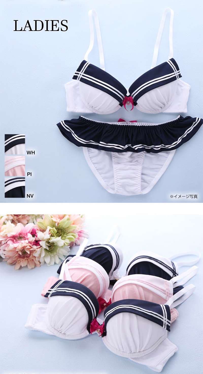 セーラー服 セーラー風魅惑の乙女ランジェリーセット