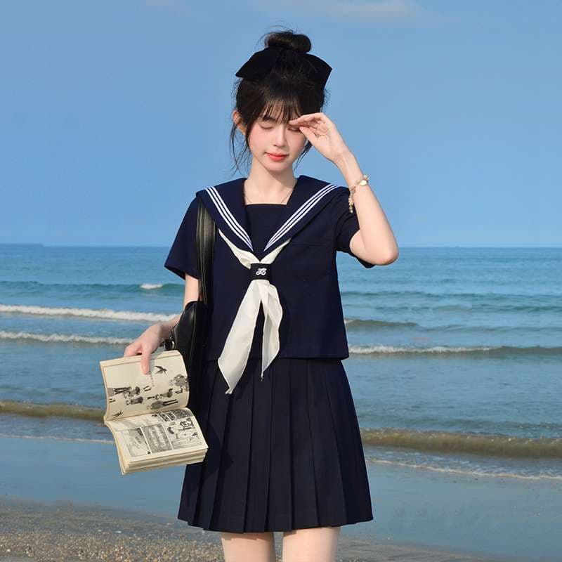 セーラー服 海辺の思い出 コスプレセット