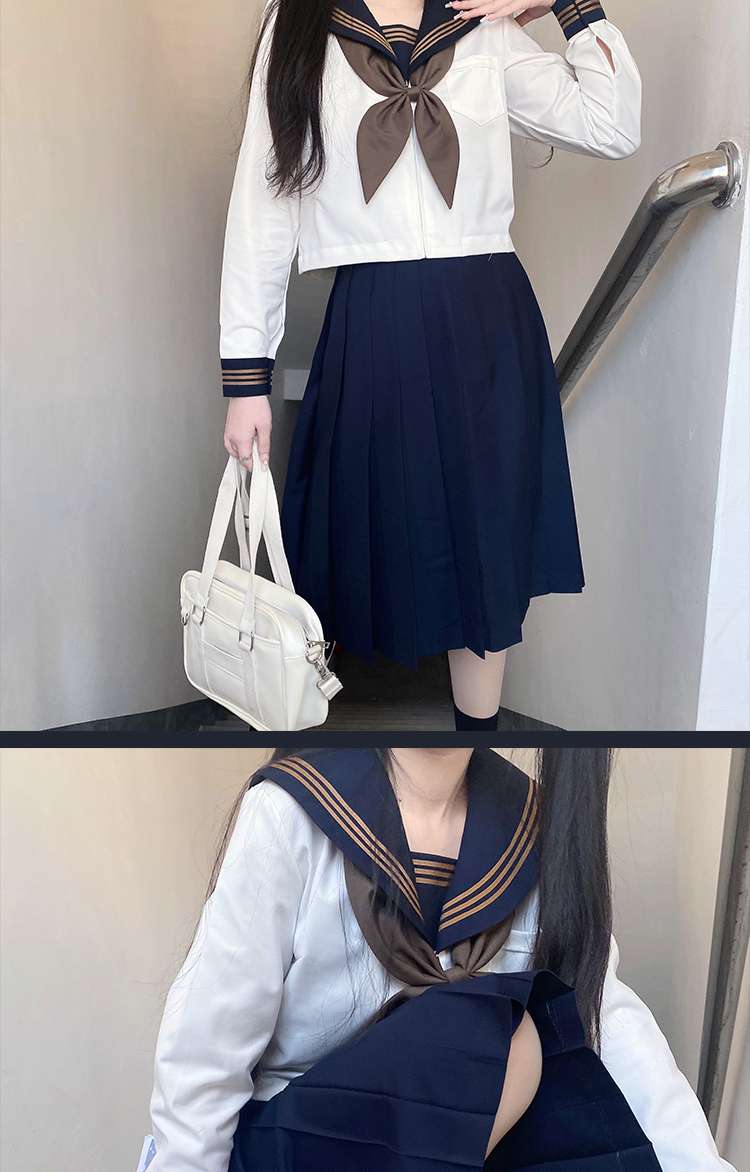 セーラー服 クラシックセーラー風制服コスプレセット