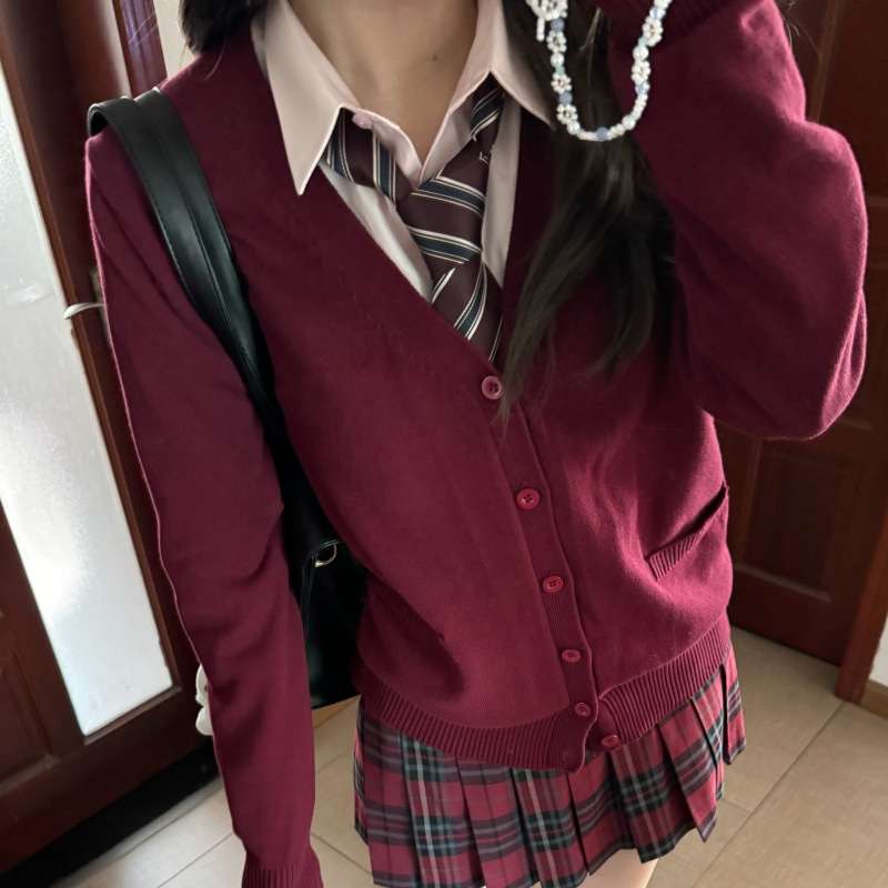 セーラー服 風カーディガンセット
