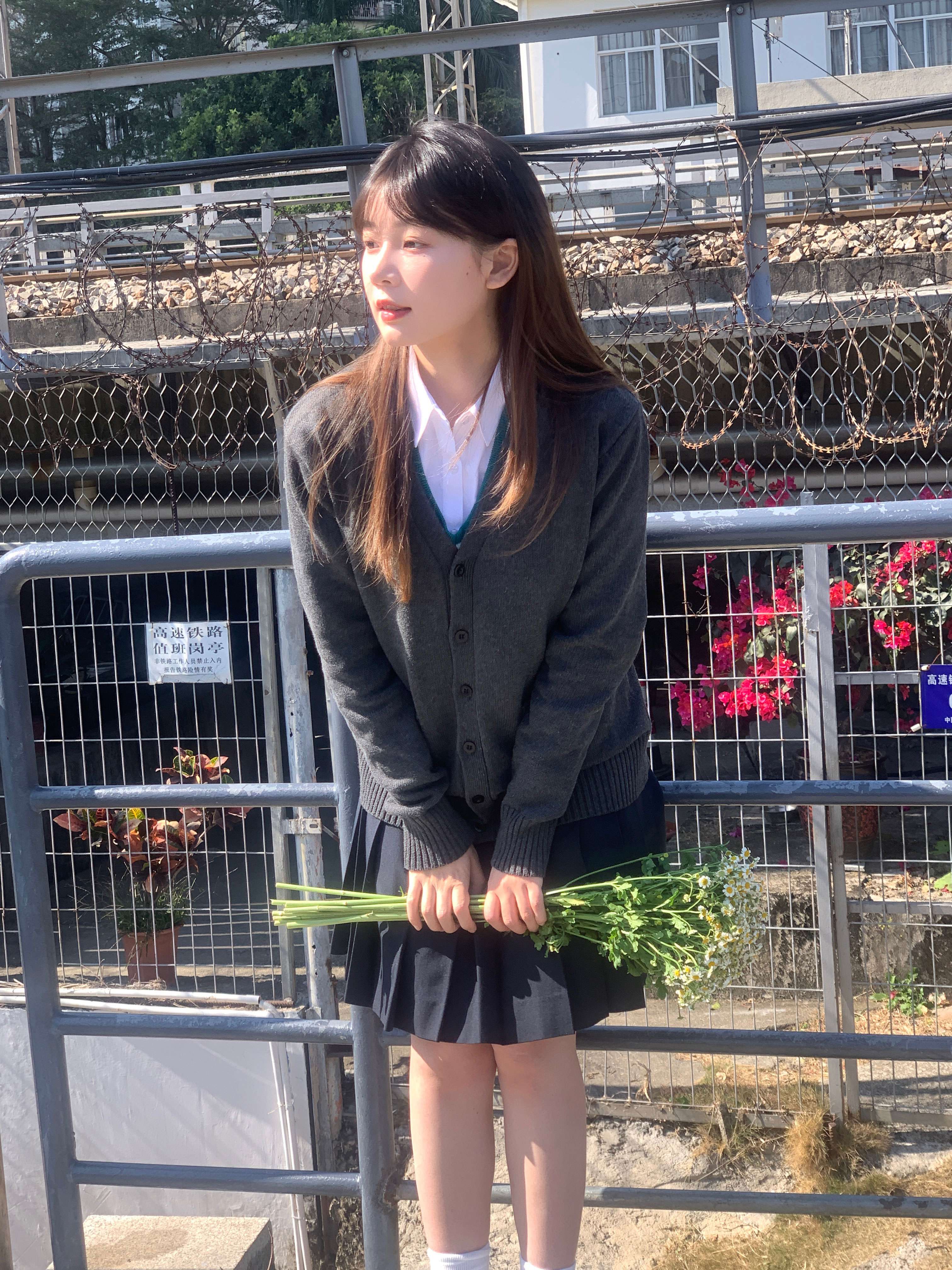 セーラー服 学生風クラシックカーディガン