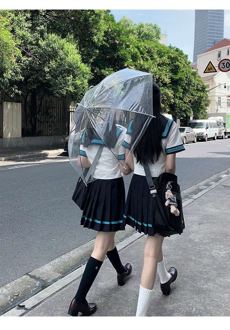 セーラー服 モダンセーラー制服 ターコイズブルー
