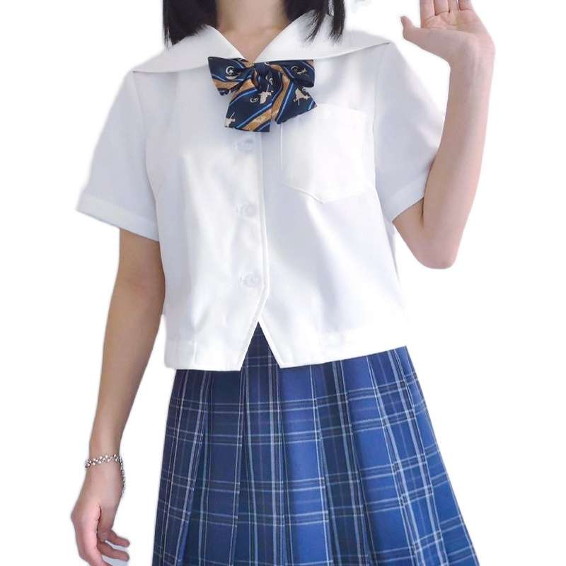 セーラー服 クラシックセーラーカラー ロングスリーブ制服トップス