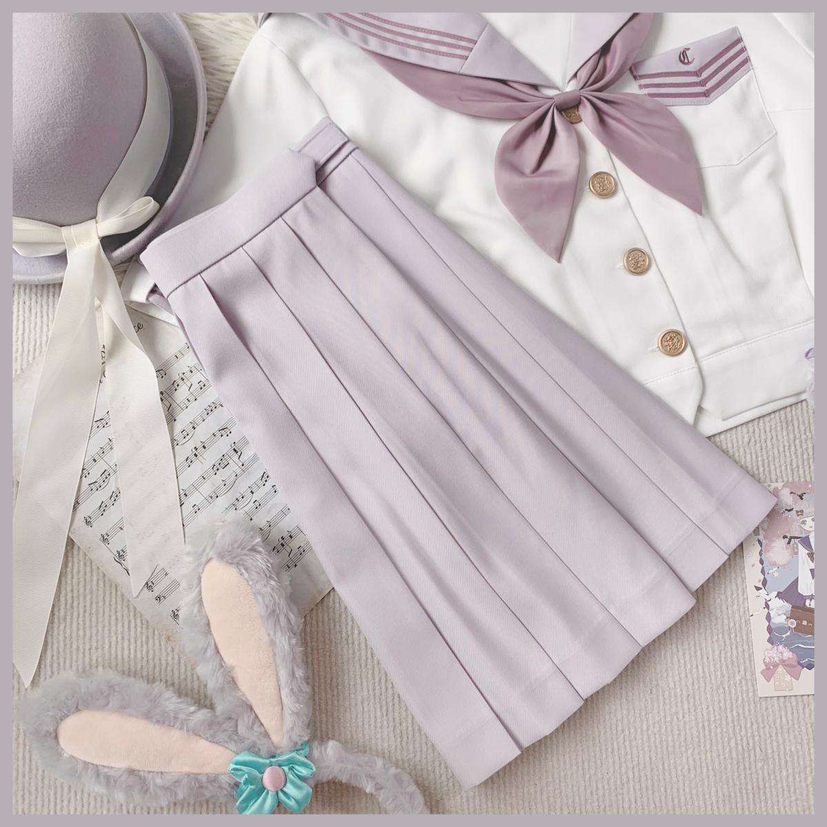 セーラー服 優雅な桜色 セット