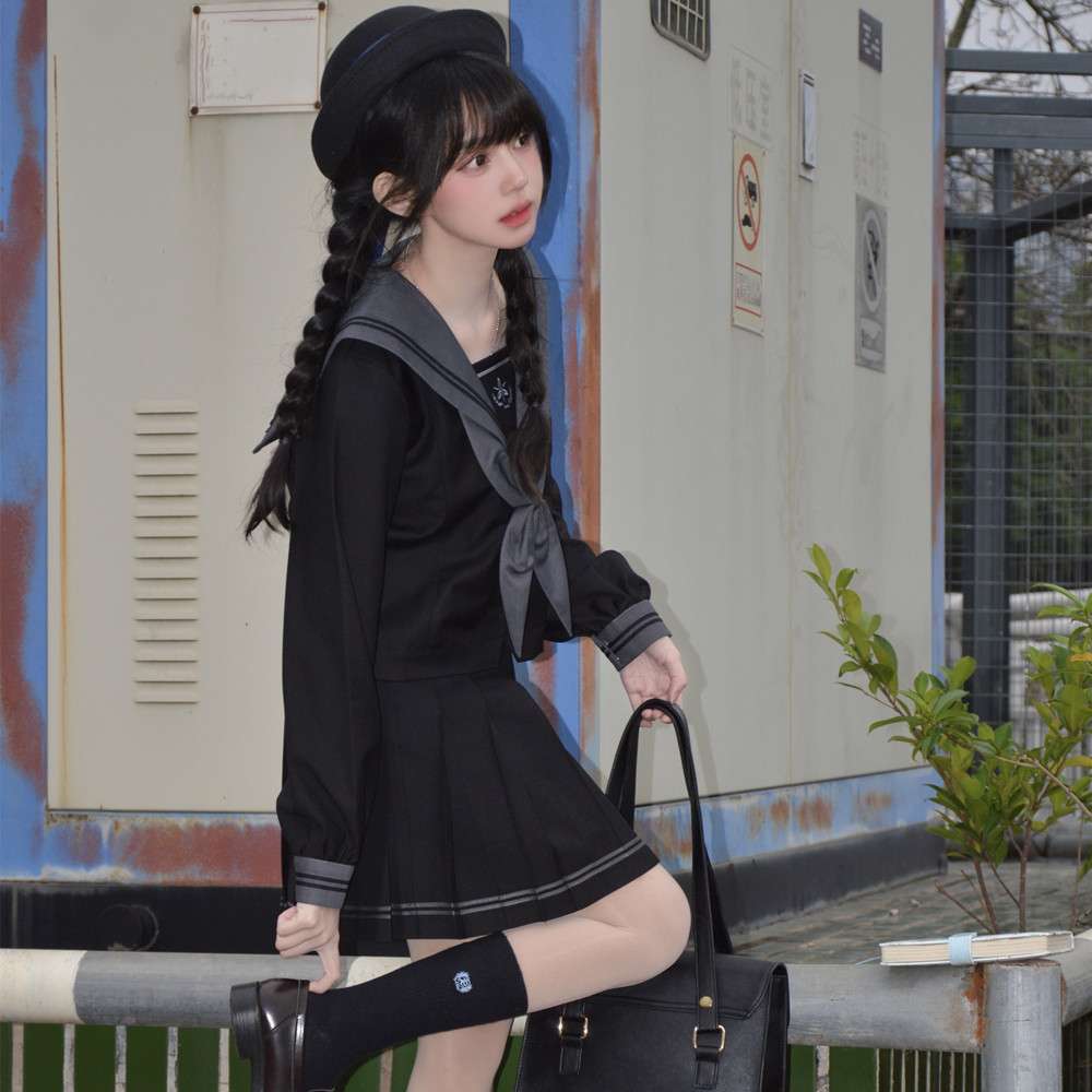セーラー服 クラシックセーラー風学生服セット