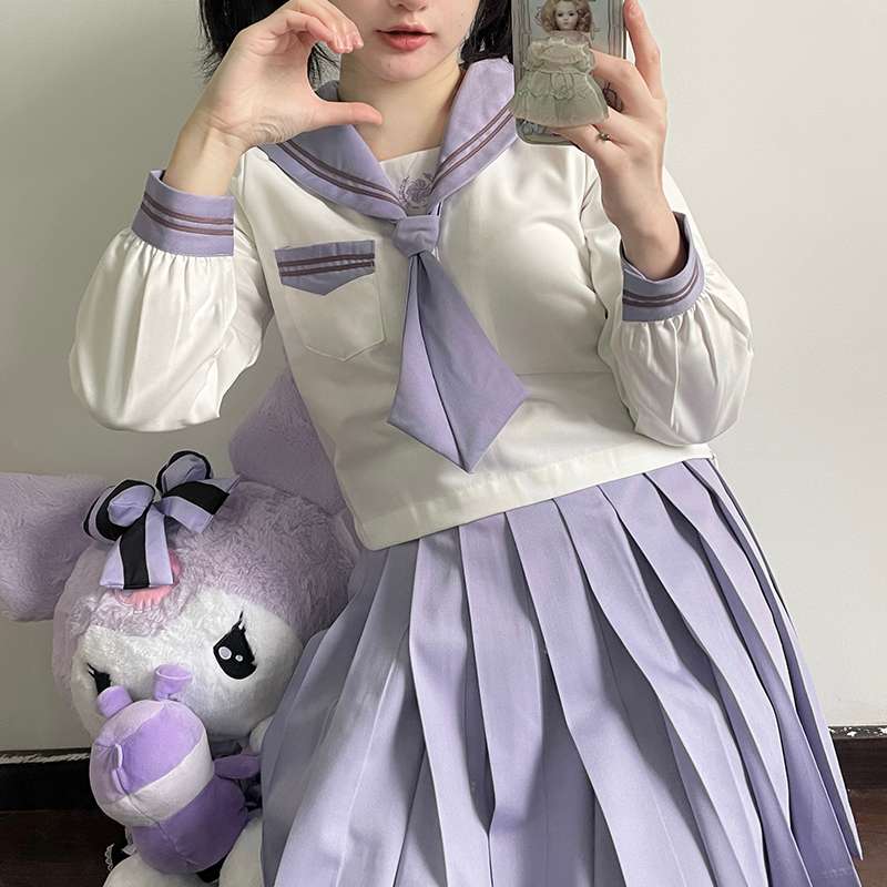 セーラー服 甘めガーリー 上下セット