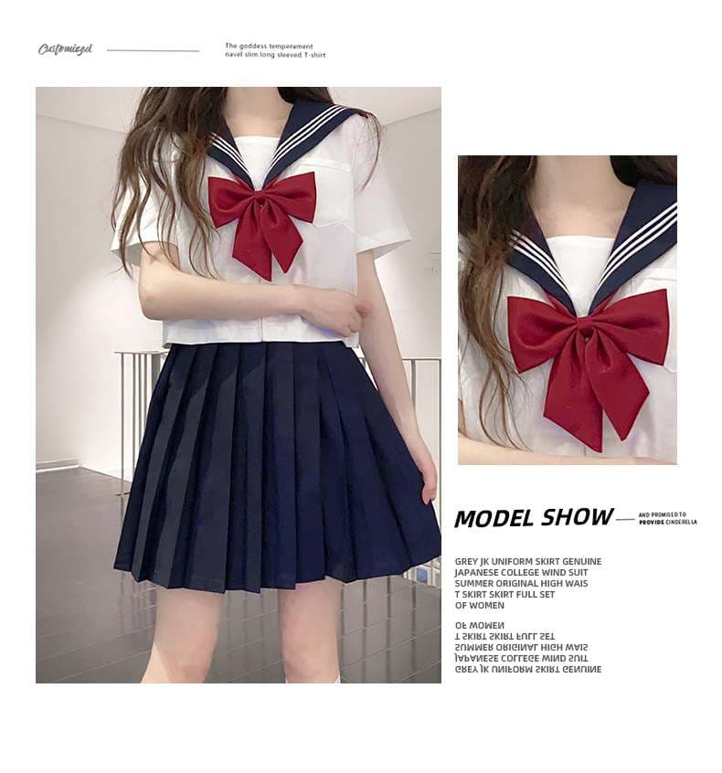 セーラー服 クラシック モノトーンスタイル