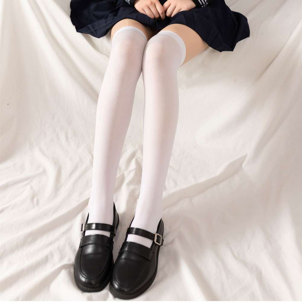 セーラー服 学生風 と膝上丈靴下セット